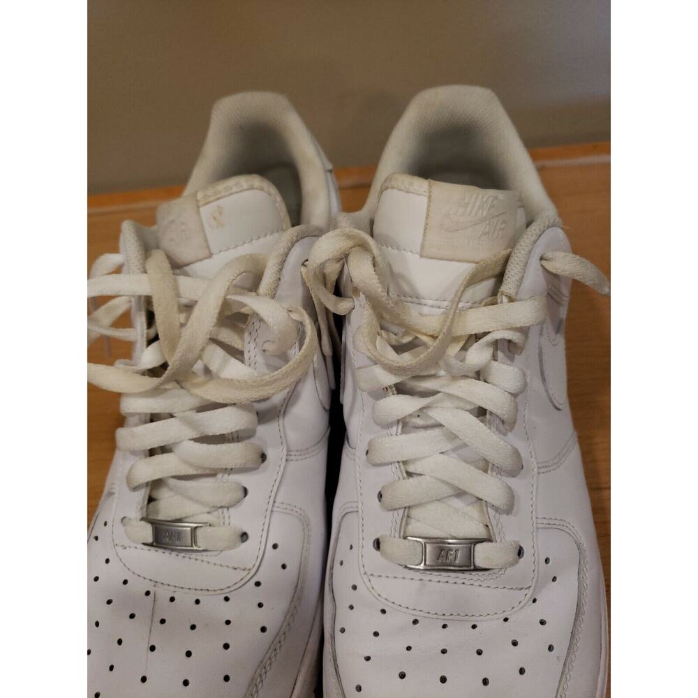 Nike Air Force 1 07 Men's Shoes White/White 315122-111 Size 12 - Picture 12 of 12